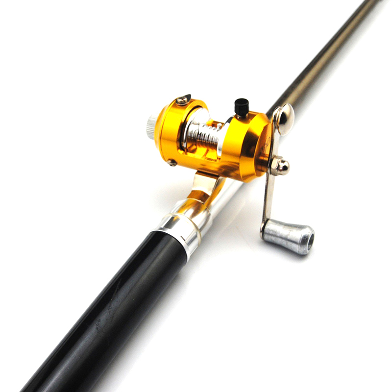 Penn Reel Fierce - Mini caña de pescar telescópica de