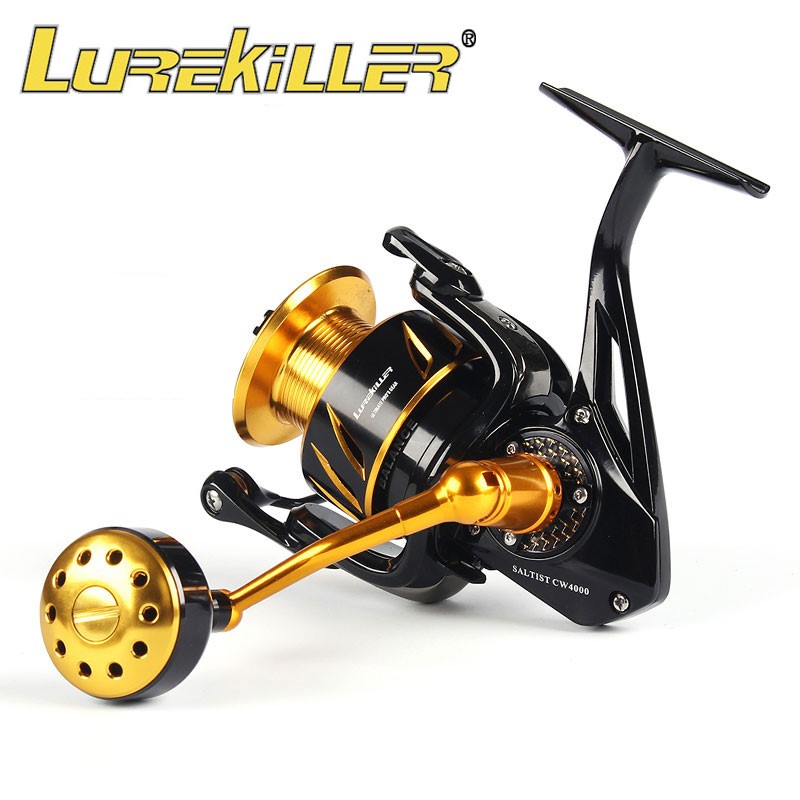 Abu Garcia Reel Revo - Carrete de Pesca Giratorio Lurekiller Saltist