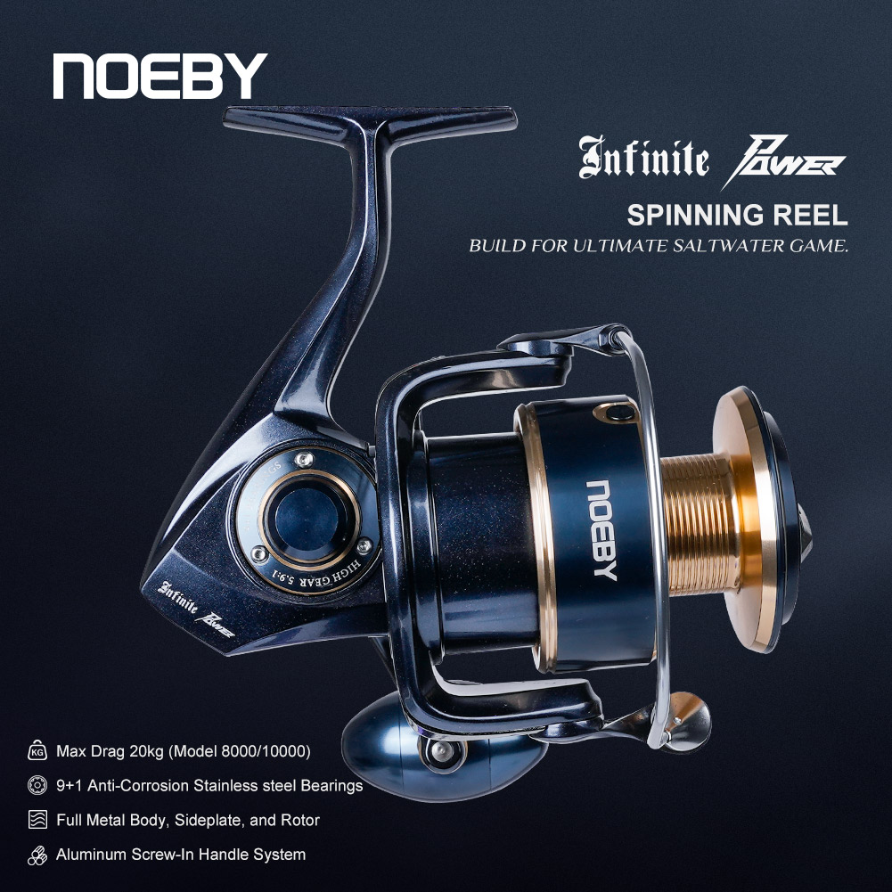Carrete de Pesca Giratorio Noe - Daiwa Reel Bg reseña y precio